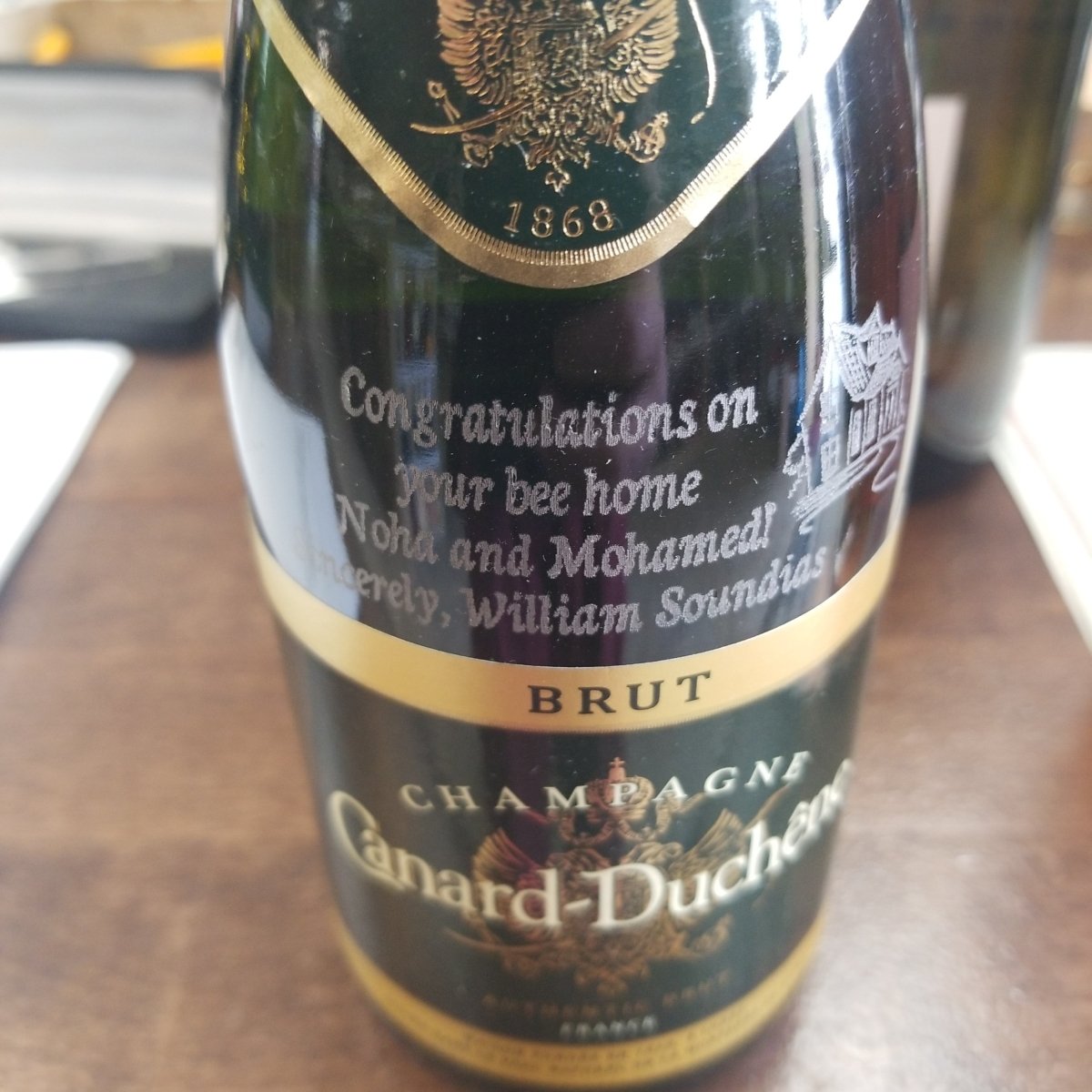 Canard Duchene Brut Champagne 375ml Oops - Sip &amp; Say