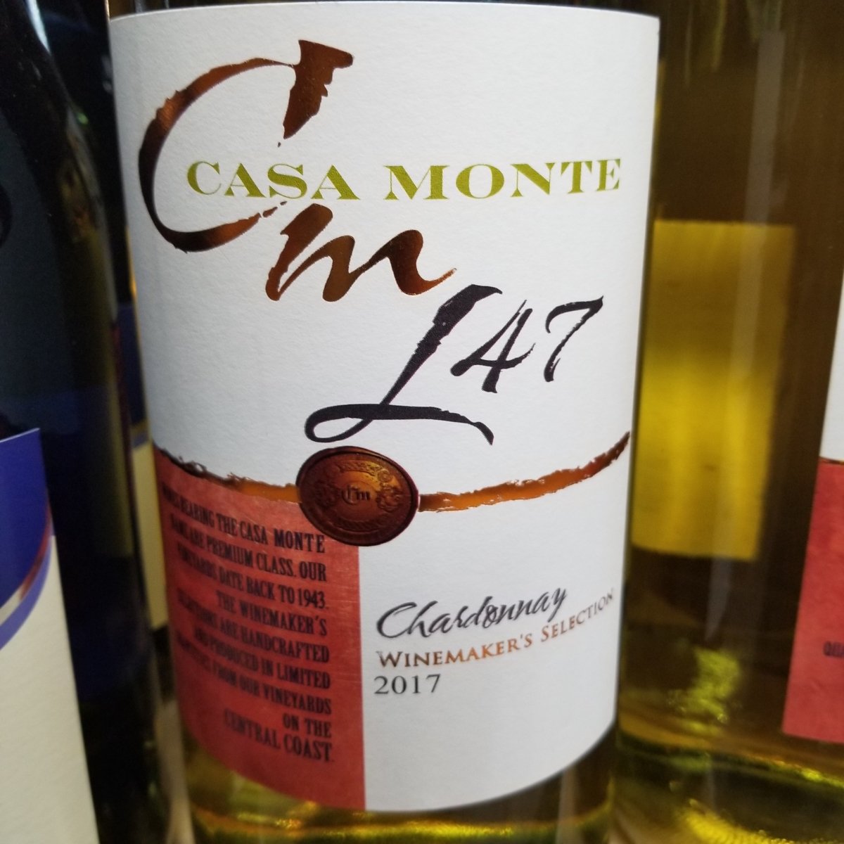 Casa Monte Chardonnay 1.5L - Sip & Say