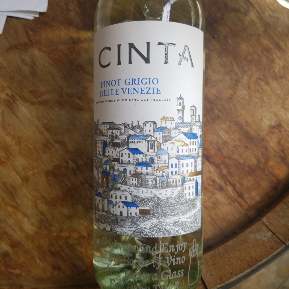 Cinta Pinot Grigio 750ml Oops - Sip &amp; Say