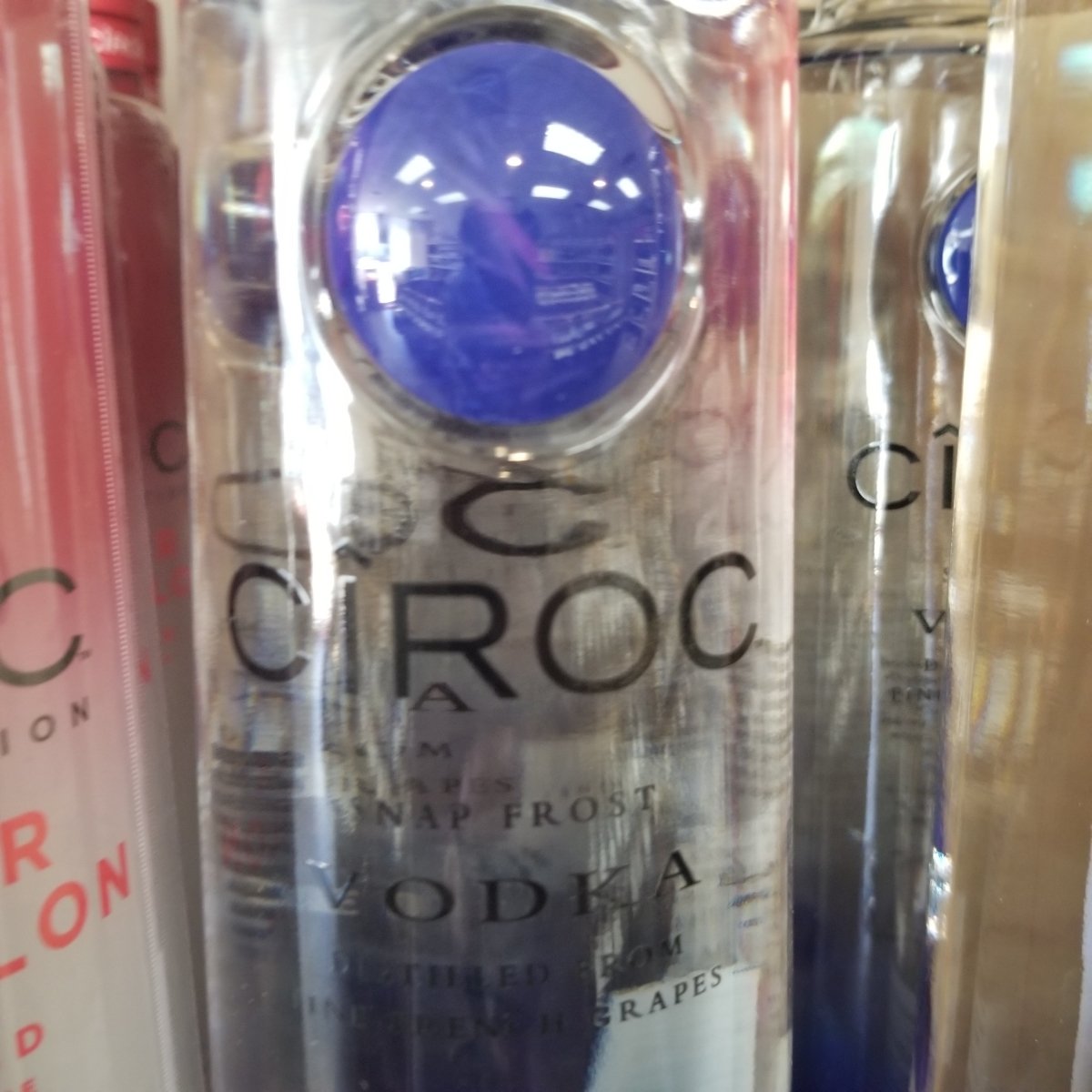 Ciroc One Liter Red and Purple BottleLights
