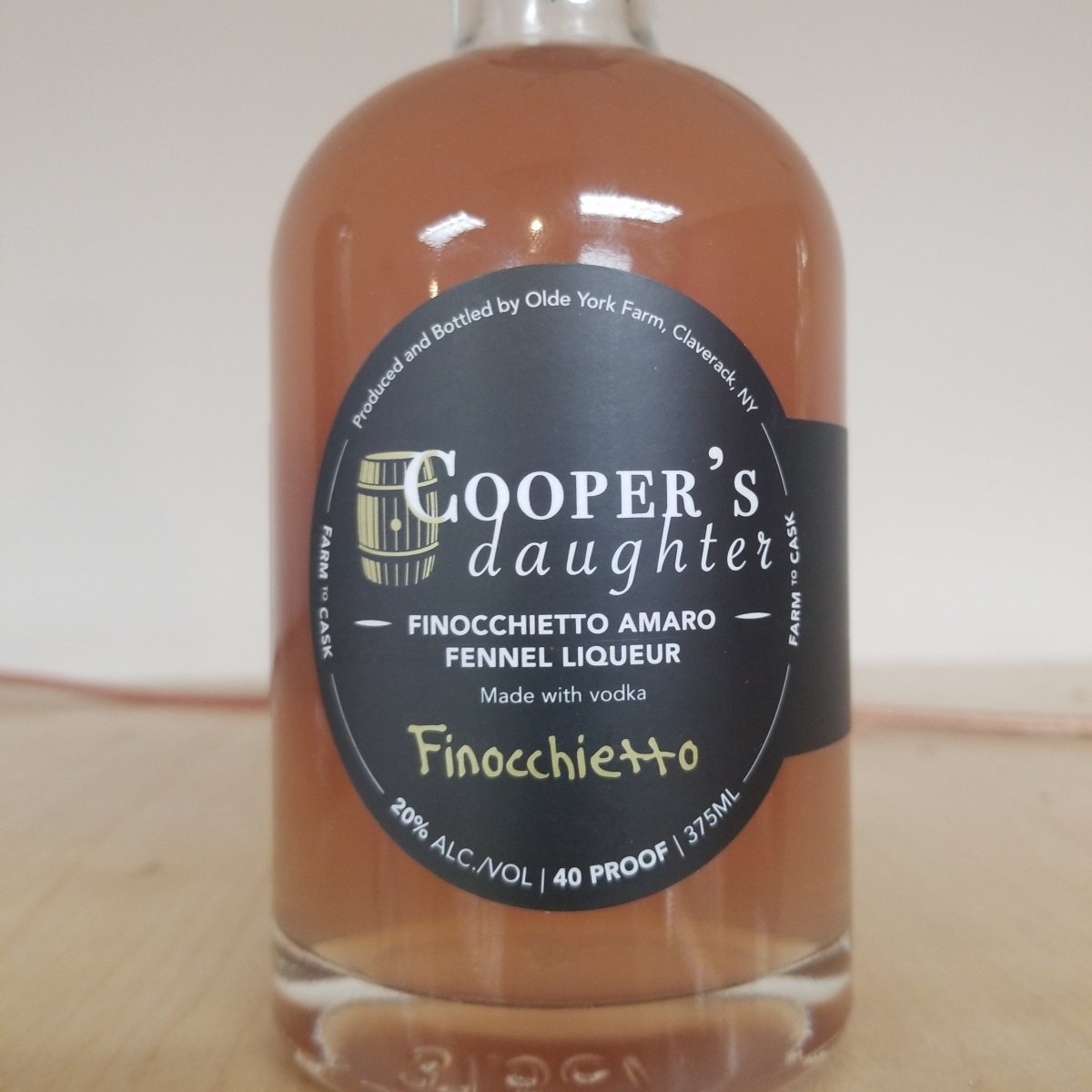 Cooper's Daughter Finocchietto Amaro 375Ml (Gluten Free) - Sip & Say