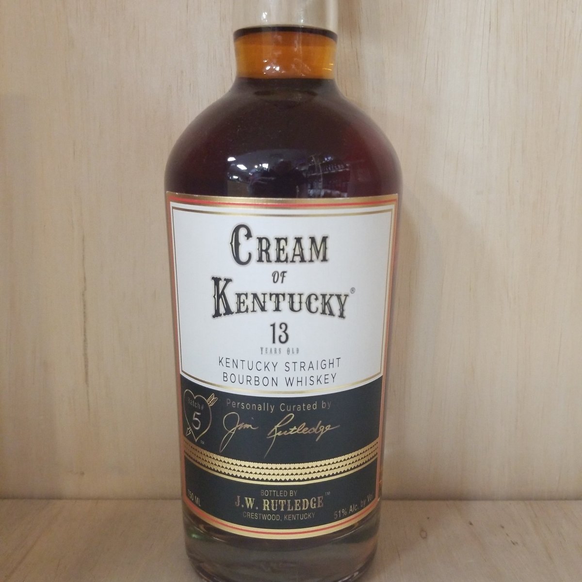 Cream of Kentucky 13 Year Old Straight Bourbon 750ml (Batch 5) - Sip &amp; Say