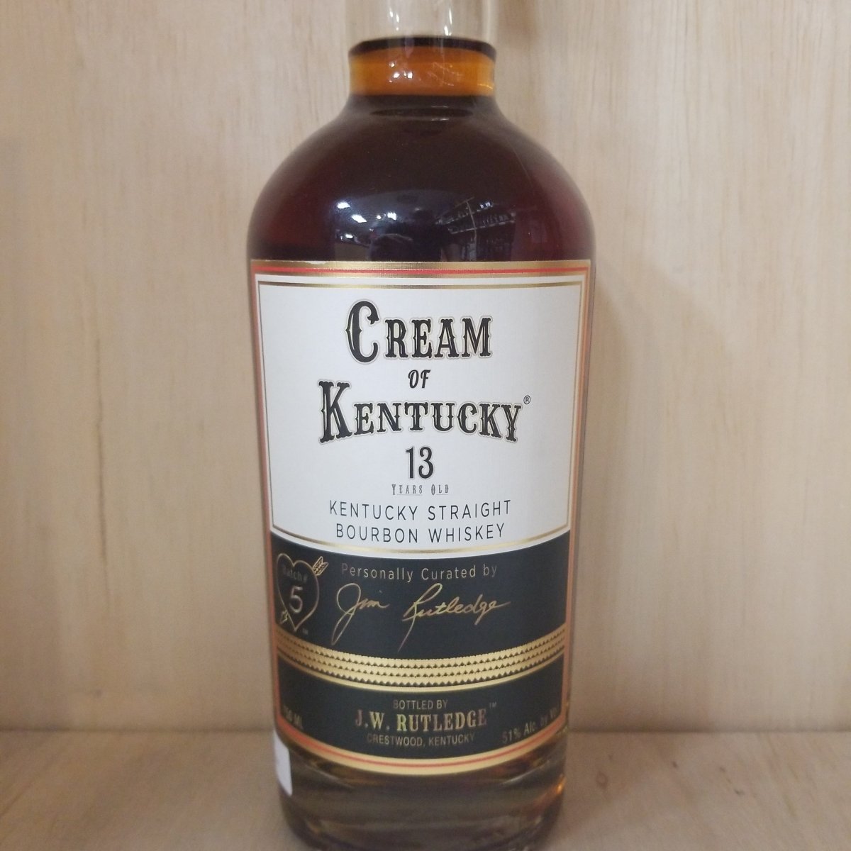 Cream of Kentucky 13 Year Old Straight Bourbon 750ml (Batch 5) Doubled Label - Sip & Say