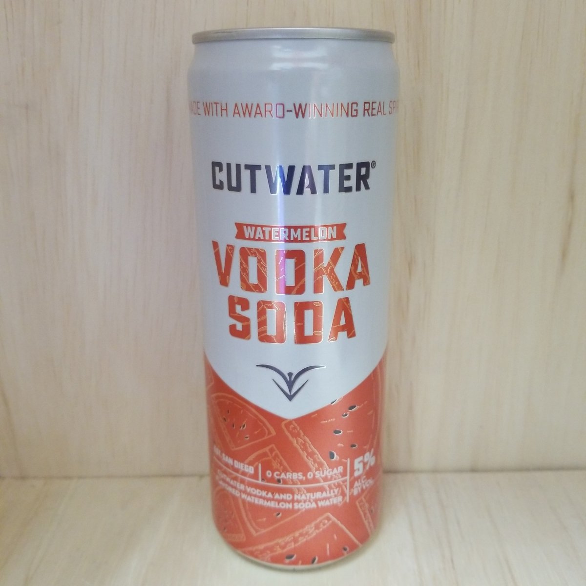 Cutwater Watermelon Vodka Soda (Gluten Free) - Sip &amp; Say