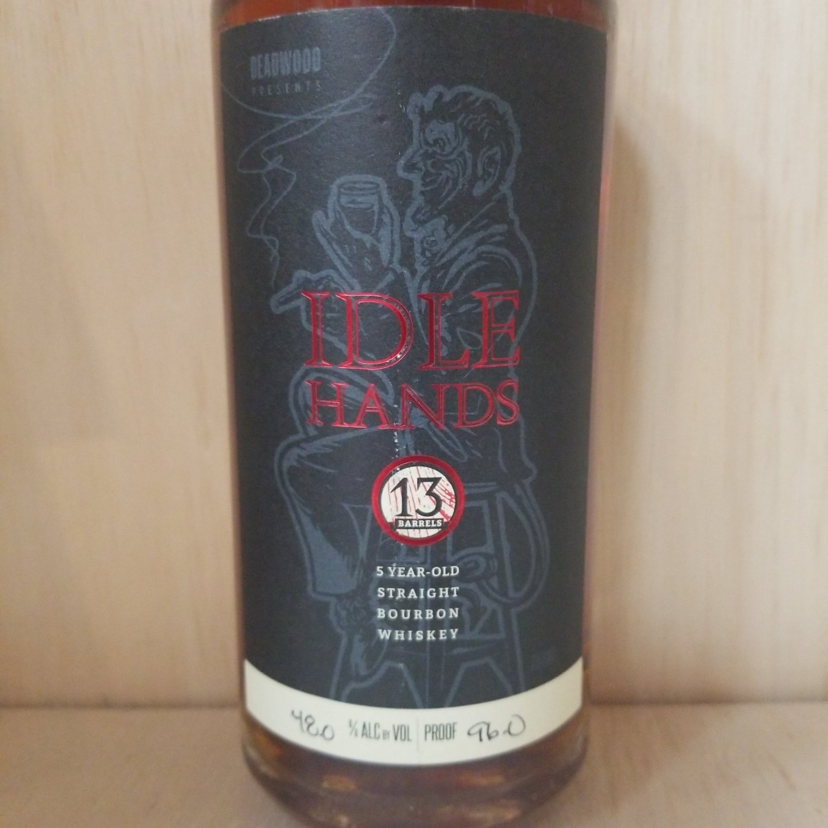Deadwood Idle Hands 5 Year Old Straight Bourbon 750ml - Sip &amp; Say