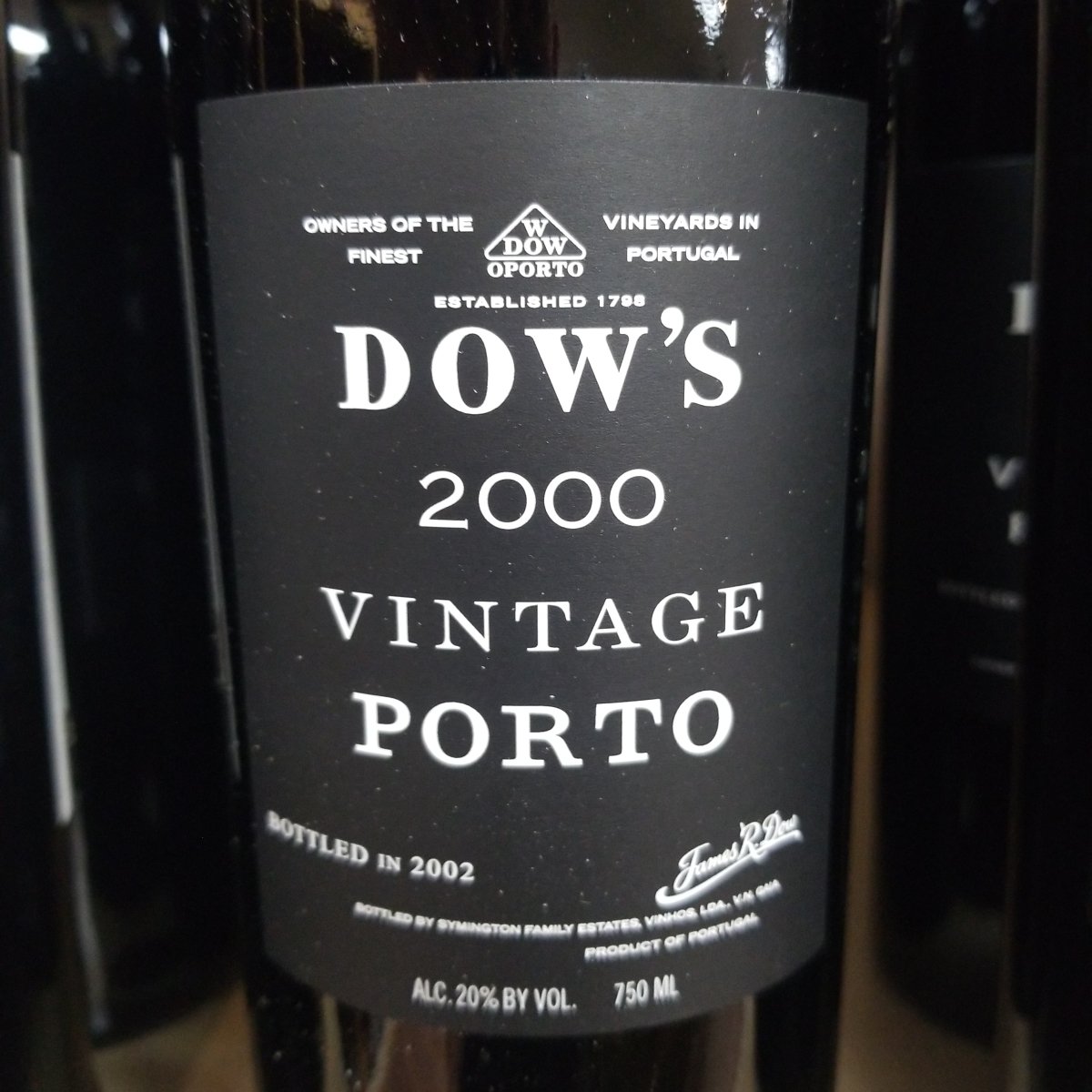 Dows Vintage 2000 Port 750ml - Sip &amp; Say