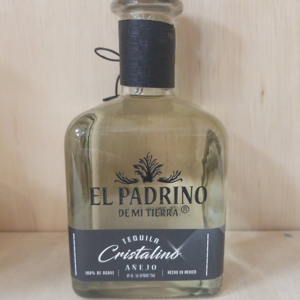 El Padrino Cristalino Anejo Tequila 750ml - Sip &amp; Say