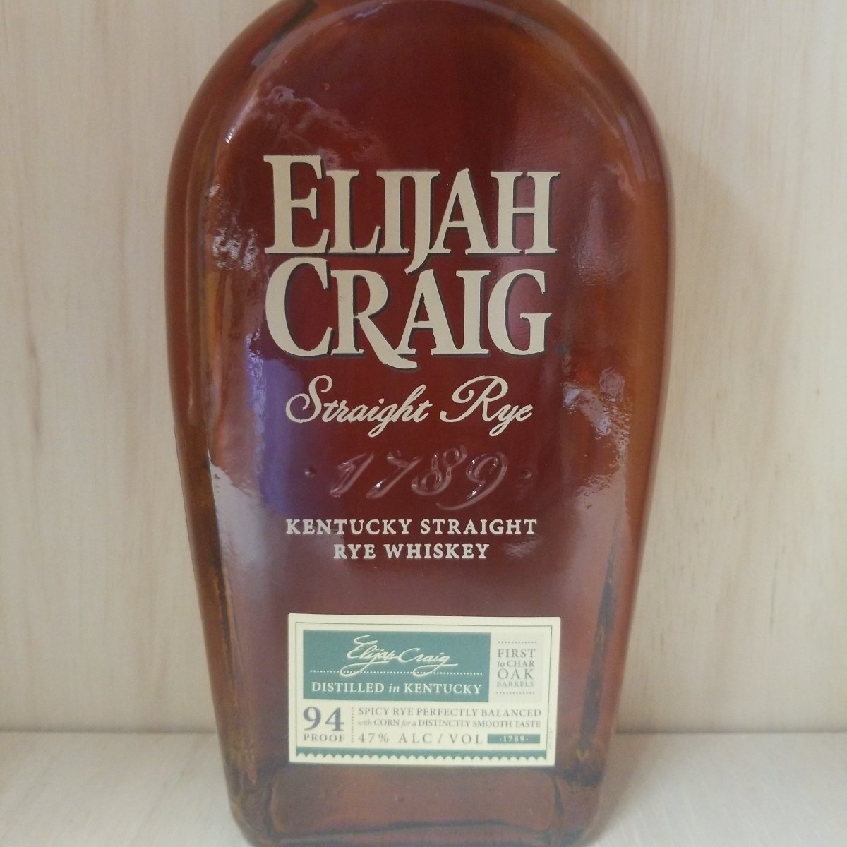 Elijah Craig Straight Rye 750ml - Sip & Say