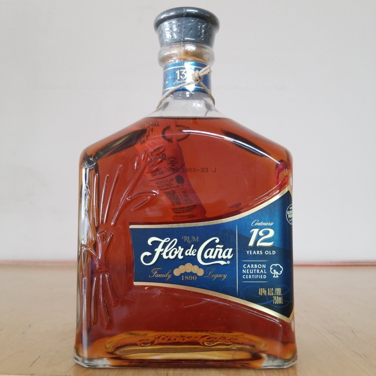 Flor de Cana 12 Year Old Gold Rum 750ml - Sip & Say
