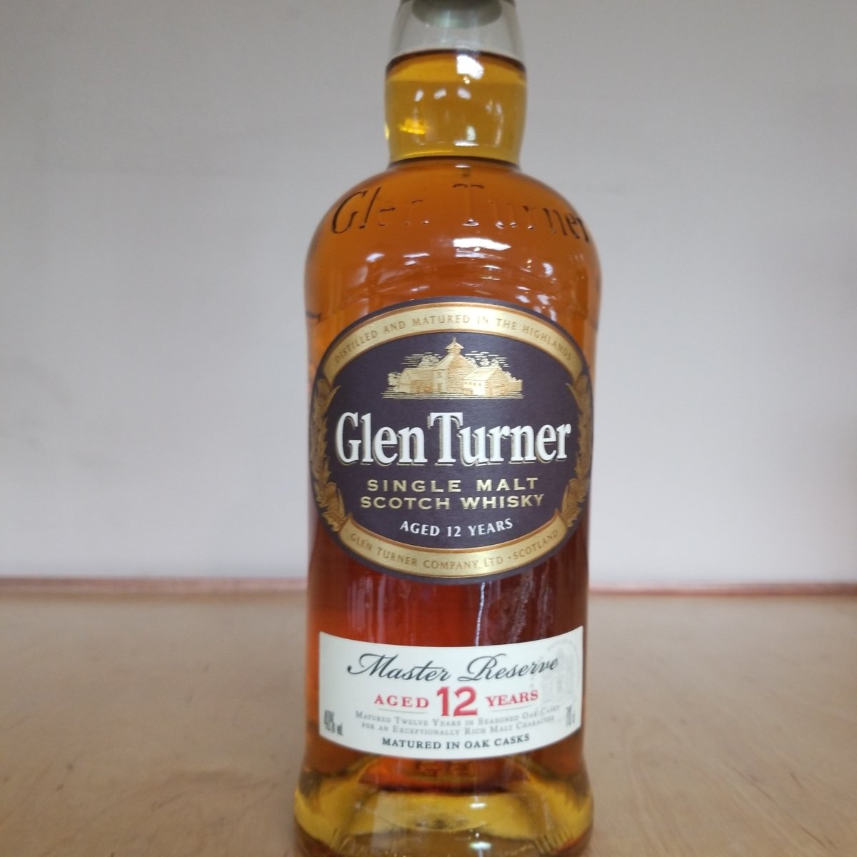 Glen Turner 12 Year Old Single Malt Scotch 750ml - Sip &amp; Say