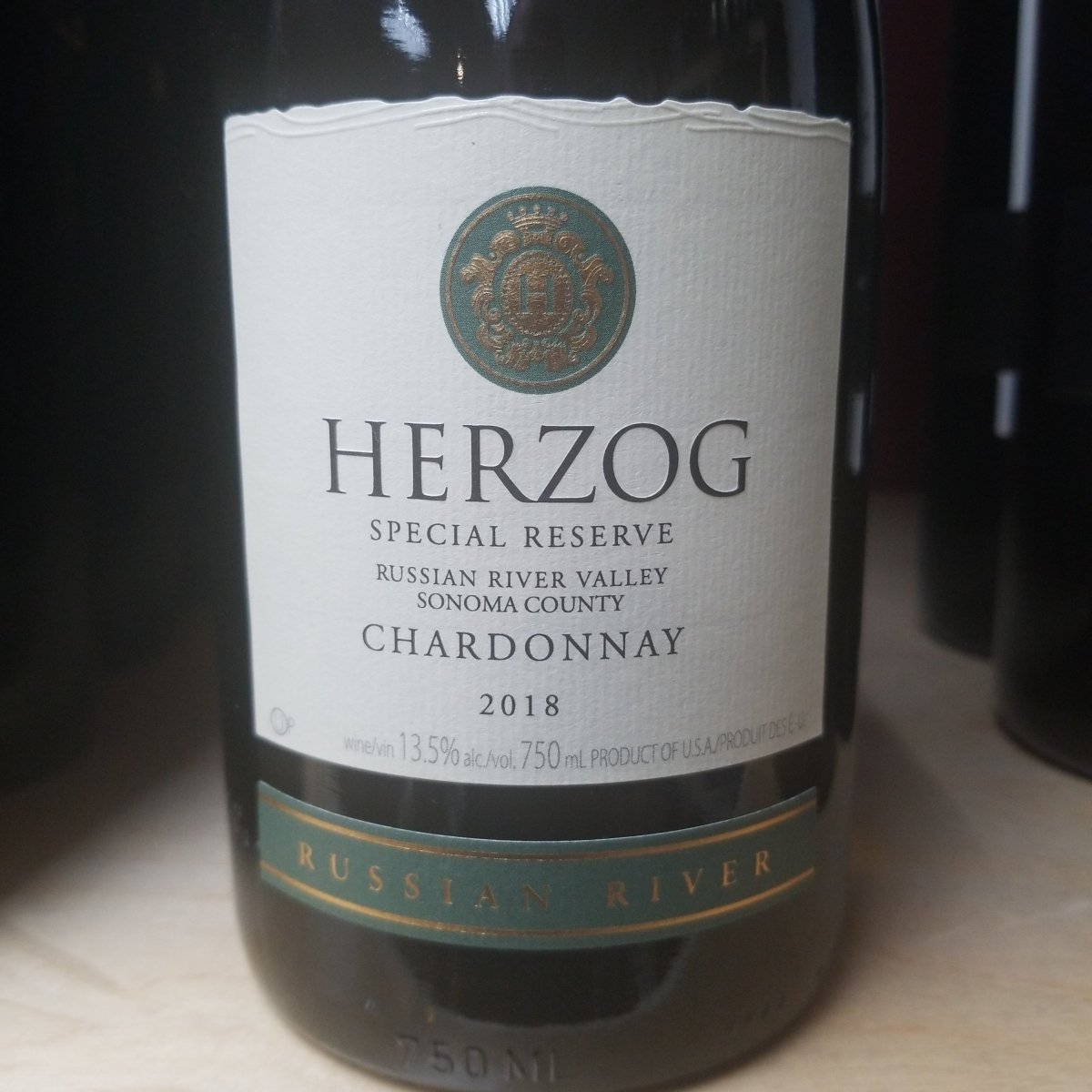 Herzog Special Reserve Russian River Chardonnay 750ml (Kosher for Passover/Mevushal) - Sip &amp; Say