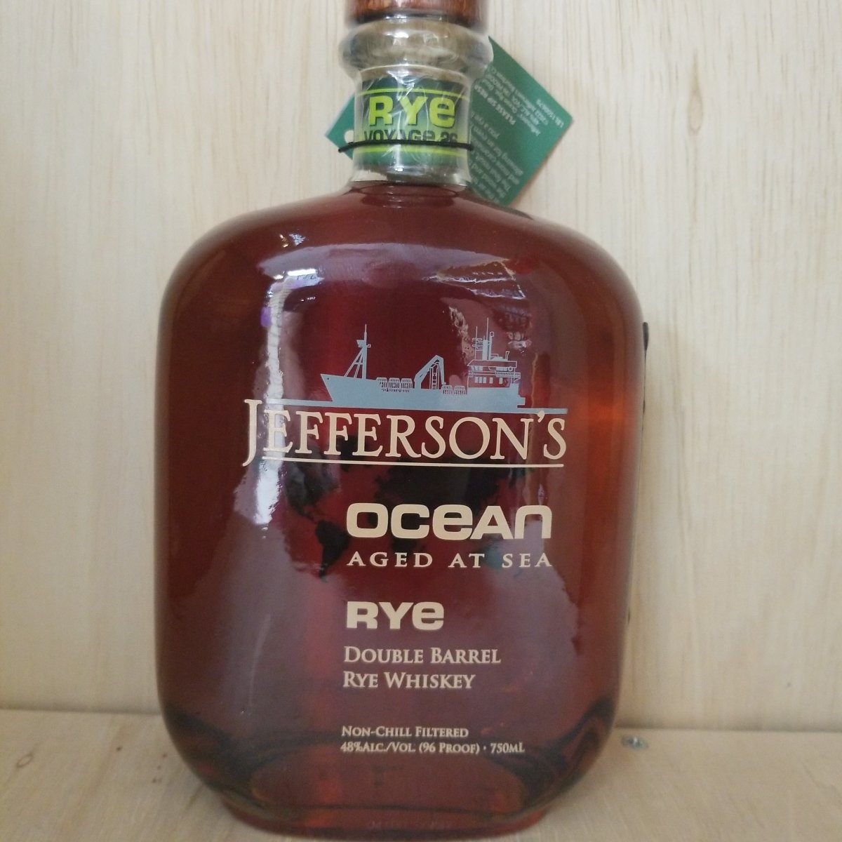 Jefferson&#39;s Ocean Aged at Sea Rye 750ml - Sip &amp; Say