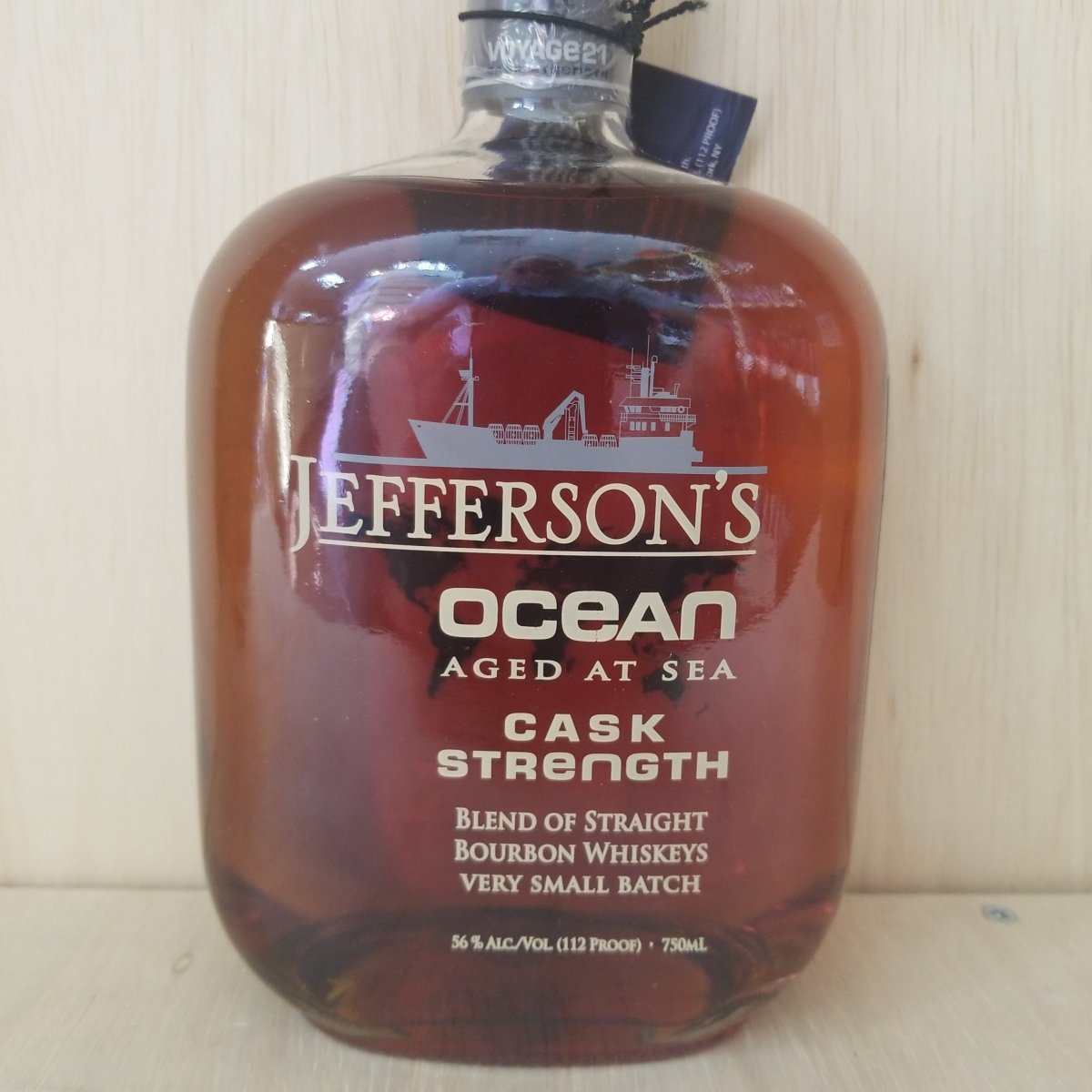 Jefferson's Ocean Cask Strength Bourbon 750ml (Voyage 21) - Sip & Say