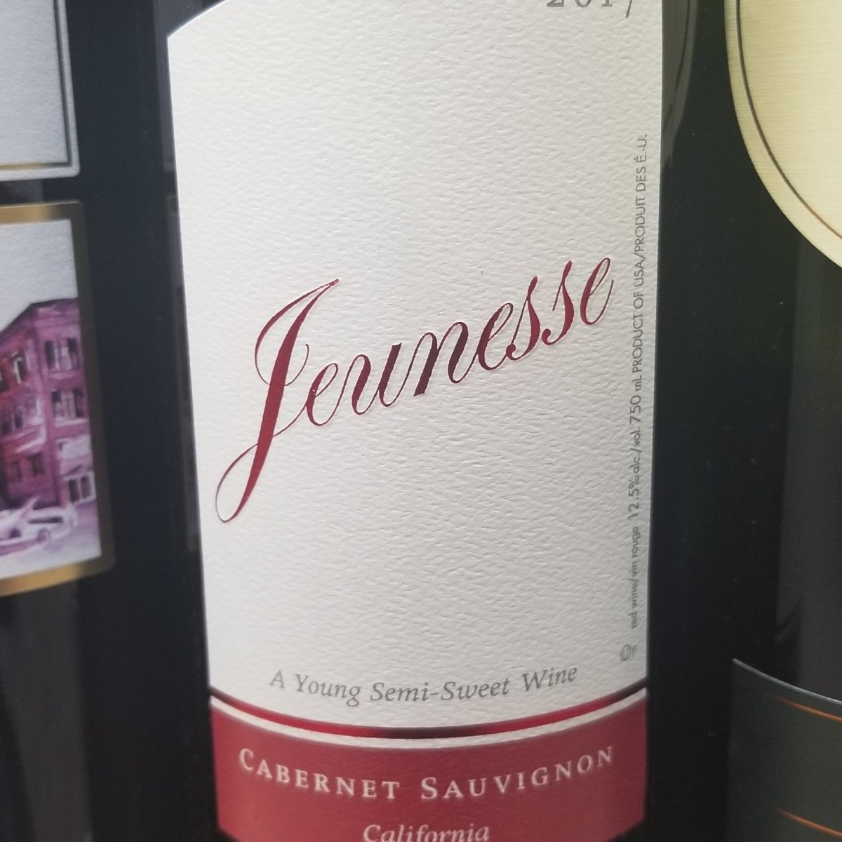 Jeunesse Cabernet Sauvignon 750ml (Kosher for Passover/Mevushal
