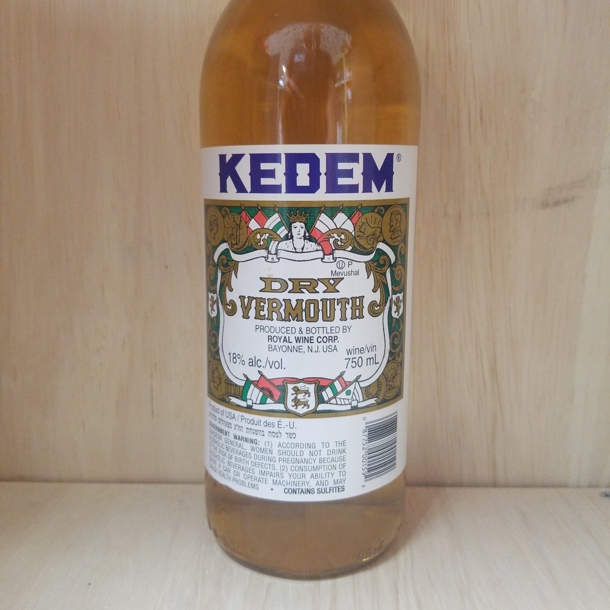 Kedem Dry Vermouth 750ml (Kosher for Passover/Mevushal) - Sip & Say