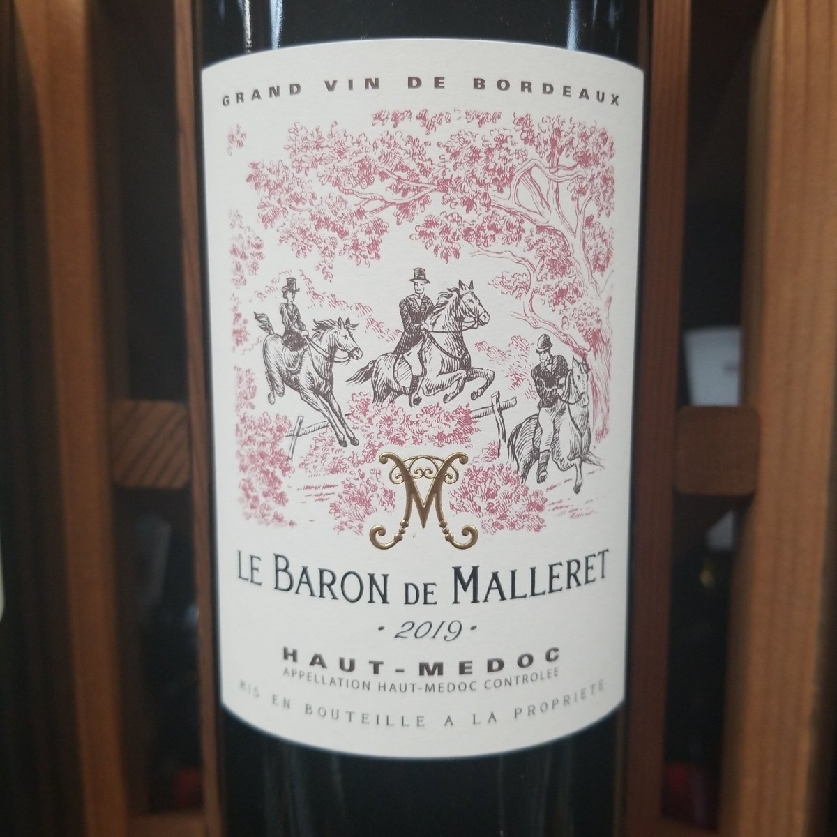 Le Baron de Malleret Haut-Medoc Bordeaux 750ml - Sip & Say