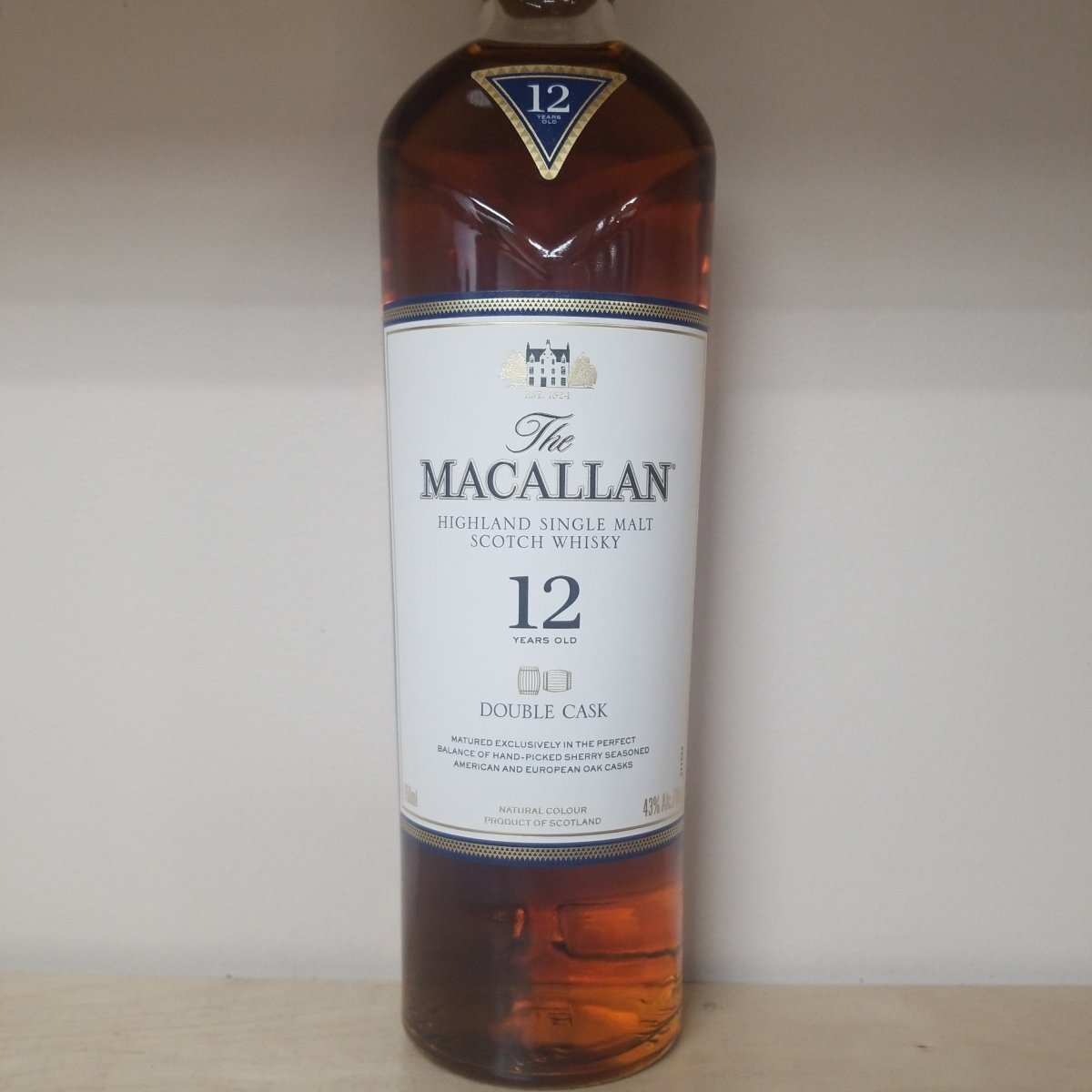 Macallan 12 Year Old Double Oak Single Malt Scotch 750ml - Sip &amp; Say