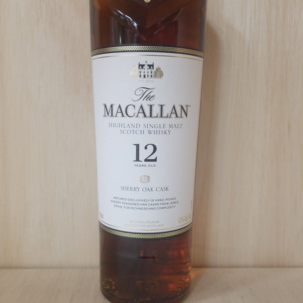 Macallan 12 year Single Highland Malt Scotch