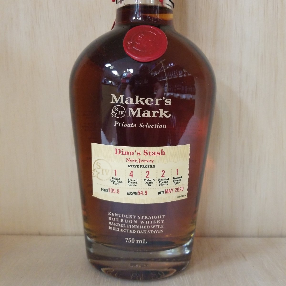 Maker&#39;s Mark Dino&#39;s Stash Private Selection Bourbon 2020, 750ml - Sip &amp; Say