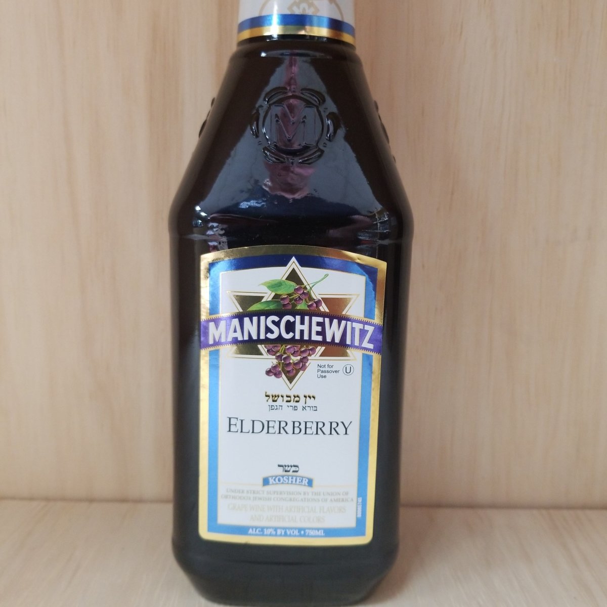 Manischewitz Elderberry 750ml (Kosher for Passover) - Sip & Say