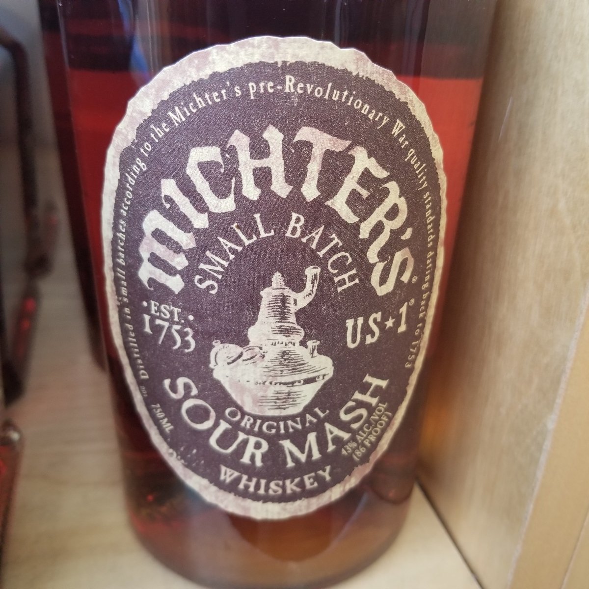 Michter&#39;s Sour Mash Whiskey 750ml - Sip &amp; Say