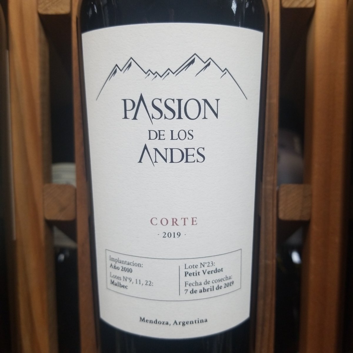 Passion De Los Andes Corte 750ml - Sip & Say