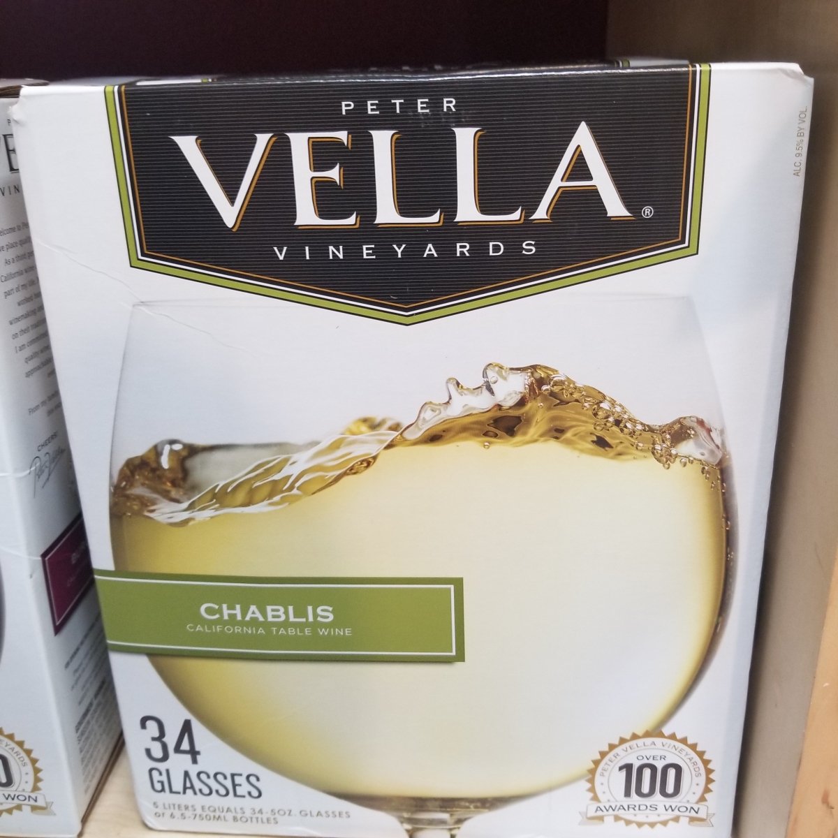 Peter Vella Chablis 5L - Sip & Say