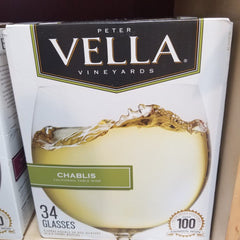 Peter Vella Chablis 5L Sip Say