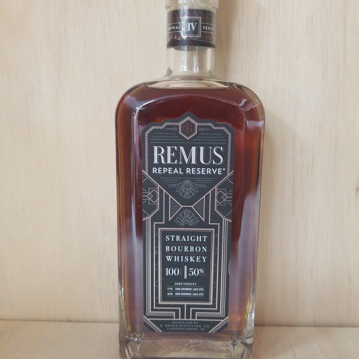 Remus Repeal Reserve Bourbon 750ml (Series IV) - Sip &amp; Say