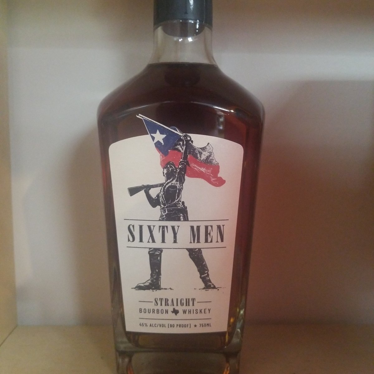 Sixty Men Straight Bourbon 750ml - Sip &amp; Say