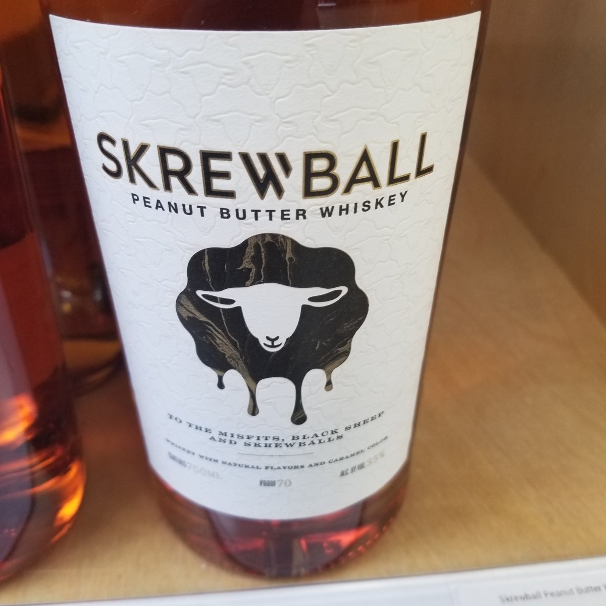 ピーナッツバターウイスキー Skrewball Peanut Butter Whiskey 750ml - Sip & Say