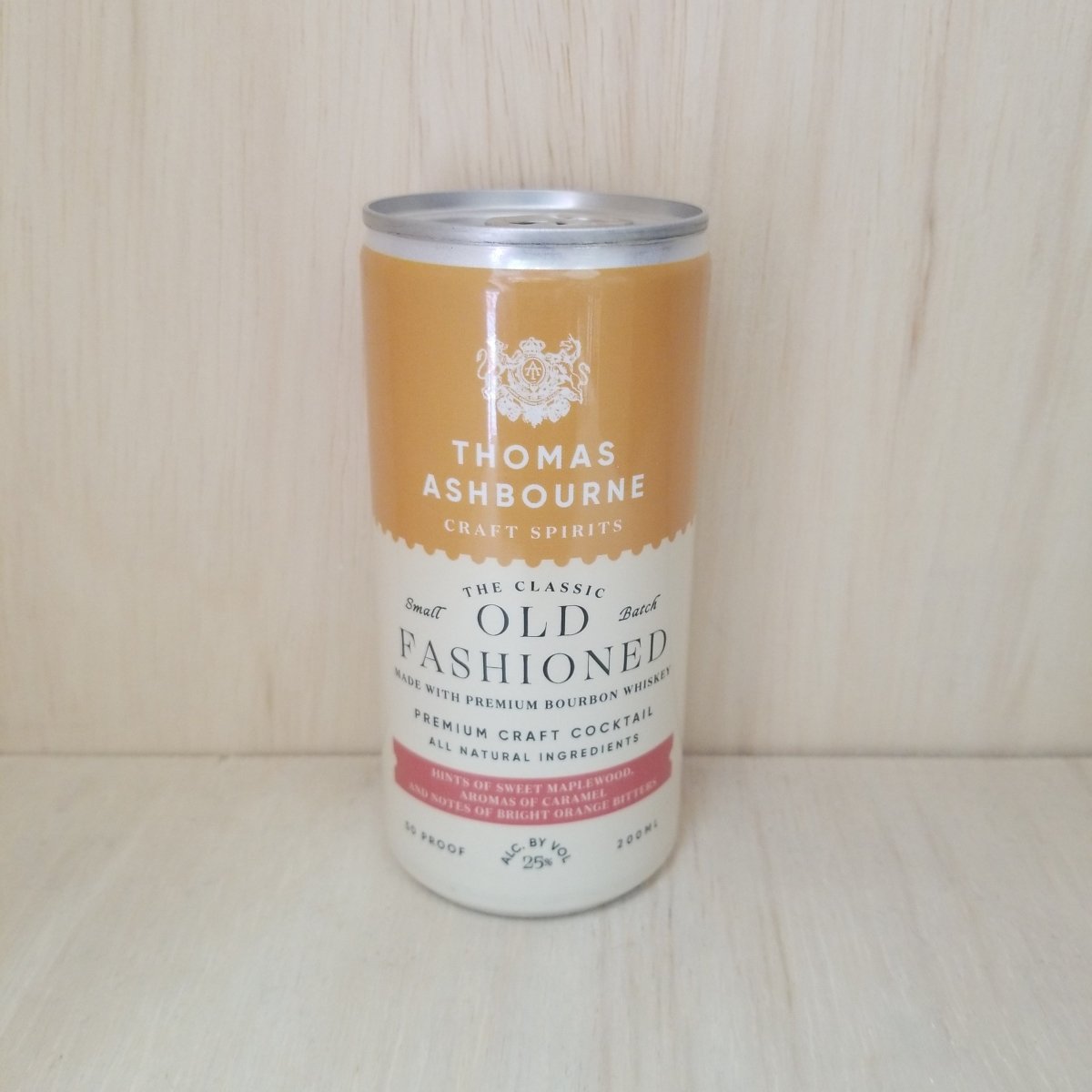 Thomas Ashbourne Old Fashioned Can 200ml (Gluten Free) (Kosher) - Sip &amp; Say