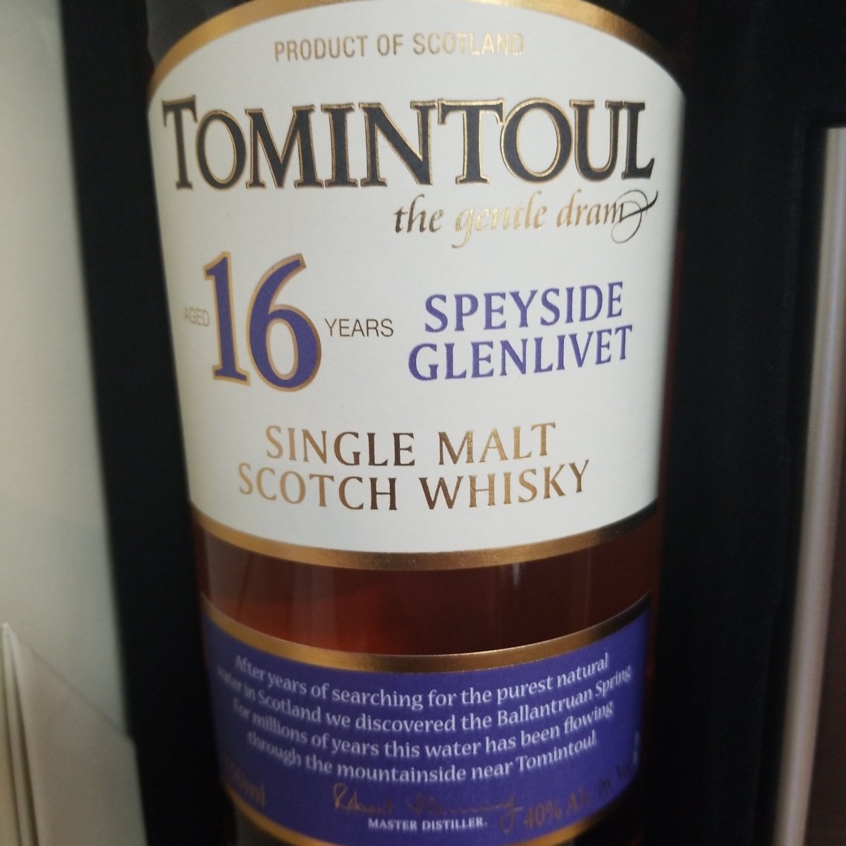 Tomintoul 16 Year Old Single Malt Scotch 750ml - Sip &amp; Say