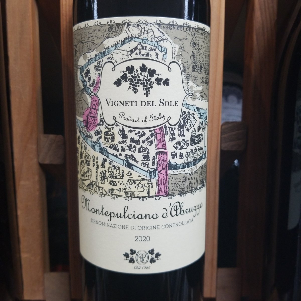 Vigneti del Sole Montepulciano D'Abruzzo 750ml - Sip & Say