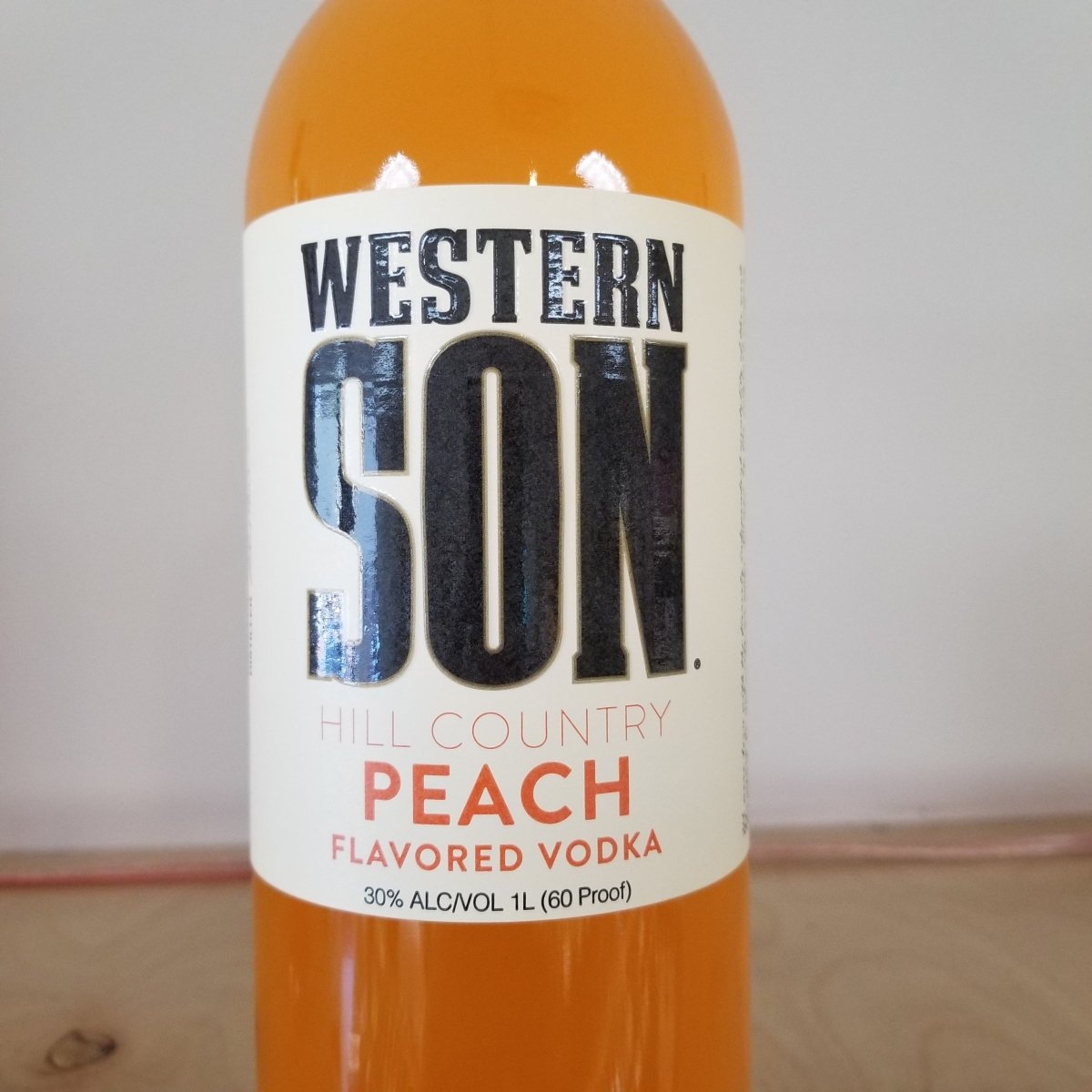 Western Son Peach Vodka 1.0L - Sip &amp; Say