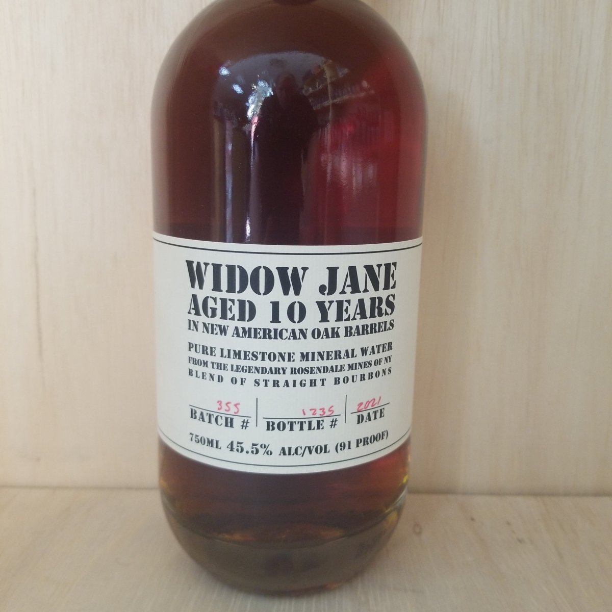 Widow Jane 10 Year Old Bourbon 750ml (Batch 355) - Sip &amp; Say