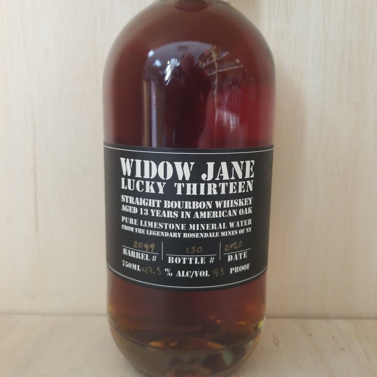 Widow Jane Lucky 13 Years Old Bourbon 2020, 750ml - Sip &amp; Say