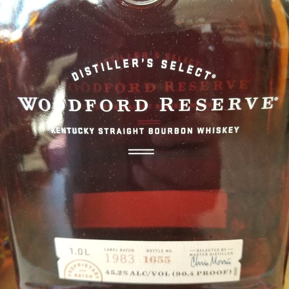 Woodford Reserve Bourbon 1.0L - Sip & Say
