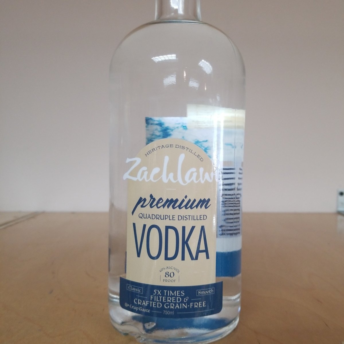 Zachlawi Vodka 750ml (Kosher for Passover) - Sip & Say